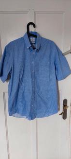 Merk Overhemd Heren Emanuel Berg Maat L, Blauw, Ophalen of Verzenden, Halswijdte 41/42 (L), Emanuel berg