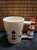 Vuurtoren mok, Nieuw, Ophalen of Verzenden, Overige stijlen, Kop(pen) en/of Schotel(s)