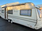 Tabbert baronesse 685 met kenteken, Caravans en Kamperen, Caravans, 70 kg, Schokbreker, Rondzit, Tabbert