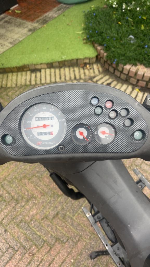 Gilera runner sp pro dd 70cc, Fietsen en Brommers, Scooters | Piaggio, Zo goed als nieuw, Overige modellen, Maximaal 45 km/u, Tweetakt