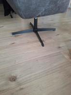 2 draaistoelen . Kleur antraciet. L, Huis en Inrichting, Fauteuils, Ophalen, Zo goed als nieuw, Stof, 50 tot 75 cm