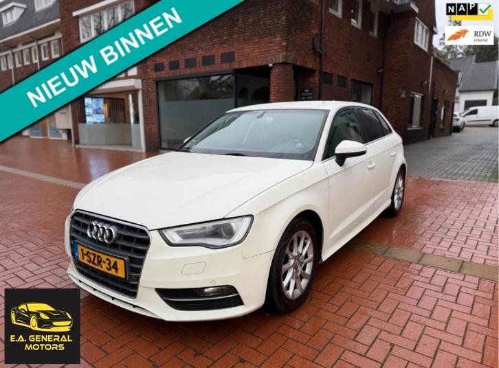 Audi A3 1.6 TDI Sportback 2013 | DISTR NEW, Auto's, Audi, Bedrijf, A3, ABS, Adaptieve lichten, Airconditioning, Alarm, Bluetooth