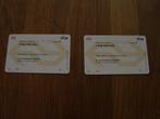 treinkaartjes, Tickets en Kaartjes, Twee personen, Trein, Nederland