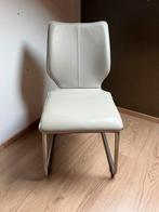 6 Eetkamerstoelen leder Sijben ZGAN, Ophalen, Zo goed als nieuw, Overige kleuren, Vijf, Zes of meer stoelen