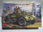 Bronco Staghound T17E1 modelbouwset, Overige merken, 1:32 tot 1:50, Ophalen of Verzenden, Zo goed als nieuw