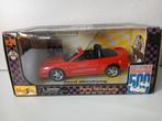 Ford Mustang Indy 500 1994 rood Maisto 31920 in box 1:25, Ophalen of Verzenden, Nieuw, Auto, Maisto