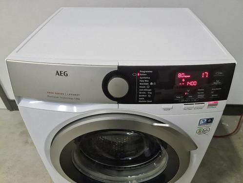 AEG Wasmachine Pro Steam Pro Sense L7FE84ES A+++ 8kg, Witgoed en Apparatuur, Wasmachines, Gebruikt, 8 tot 10 kg, 85 tot 90 cm