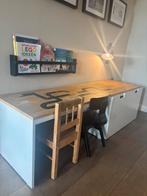 Zeer net IKEA STUVA (SMASTAD) Bureau Opbergruimte 180x50x50, Kinderen en Baby's, Kinderkamer | Tafels en Stoelen, Ophalen, Zo goed als nieuw