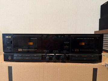 Stereo Double Cassette Deck (Akai GX-W45) beschikbaar voor biedingen