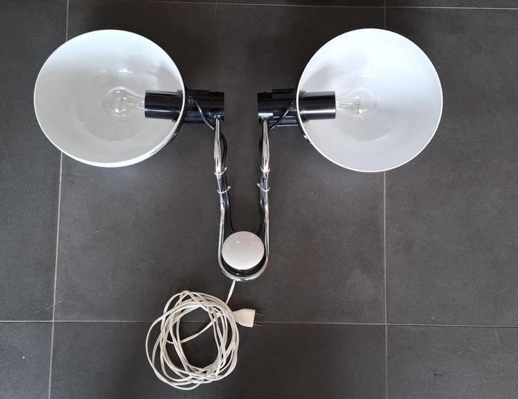 Libellule design wandlamp Guzzini, italie 1970 en andere, Antiek en Kunst, Antiek | Lampen, Ophalen of Verzenden