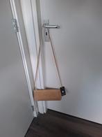 Nieuw Genuine Leather Ferchi schoudertas Okergeel, Ophalen of Verzenden, Nieuw, Geel, Leer