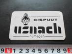 sticker nijmegen dispuut USNACH, Ophalen, Zo goed als nieuw