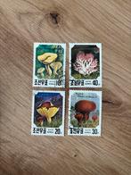 Noord-Korea Paddenstoelen Postzegels, Ophalen of Verzenden, Gestempeld, Dier of Natuur