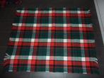 Retro plaid. Rood geruit., Huis en Inrichting, Woonaccessoires | Plaids en Woondekens, Ophalen of Verzenden, Gebruikt