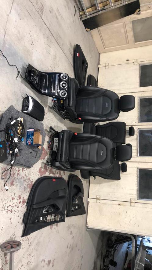 W205 C43 C63 AMG Edition Interieur Elektrische stoelen leer, Auto-onderdelen, Interieur en Bekleding, Gebruikt, Ophalen