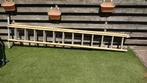 Stevige aluminium ladder 2x 12 treden, Ophalen, Gebruikt, 4 meter of meer