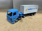 TEKNO SCANIA 143 M NEDLOYD CONTAINER, Hobby en Vrije tijd, Modelauto's | 1:50, Ophalen of Verzenden, Zo goed als nieuw, Bus of Vrachtwagen