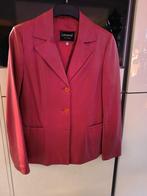 Levant leren dames colbert jasje, kleur rood, maat M 38/40, Levant, Zo goed als nieuw, Rood, Ophalen