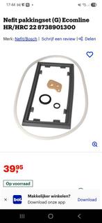 Nefit Hr22 pakkingset, Ophalen of Verzenden, Nieuw