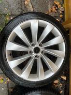 VW Turbine 18 inch winterset Michelin Pilot Alpin 235/40, Ophalen, 18 inch, Gebruikt, Banden en Velgen