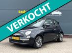 Fiat 500 C 1.2 Lounge Cabrio *climate control *bluetooth *NL, Stof, Gebruikt, 4 cilinders, Cabriolet