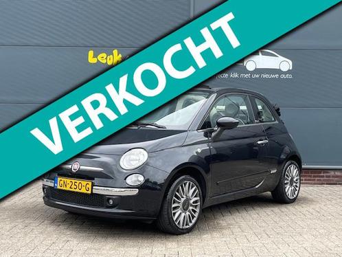Fiat 500 C 1.2 Lounge Cabrio *climate control *bluetooth *NL, Auto's, Fiat, Bedrijf, Te koop, 500C, ABS, Airbags, Airconditioning