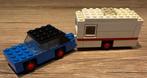 Legoset 656 vintage Car en caravan 1974, Ophalen, Gebruikt, Complete set, Lego