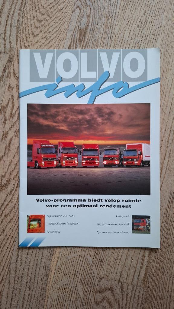 Volvo bedrijfswagens info, brochure 1996, Boeken, Auto's | Folders en Tijdschriften, Gelezen, Volvo, Ophalen of Verzenden