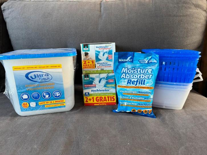 Bison vocht- en Vita Fresh vochtvreters, Huis en Inrichting, Schoonmaakartikelen, Overige typen, Ophalen of Verzenden