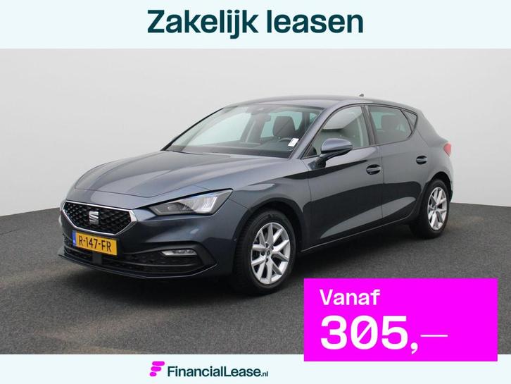 SEAT Leon Sportstourer 1.0 eTSI Style Business Intense | App, Auto's, Seat, Bedrijf, Lease, Financial lease, Leon, ABS, Achteruitrijcamera