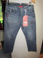 E186 10 FEET mt 28 nieuw label capri jeans driekwart, Nieuw, Blauw, W28 - W29 (confectie 36), 10 Feet