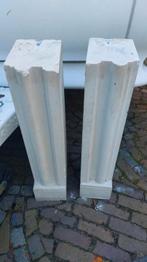 Gratis  zandstenen staanders van een schouw, Huis en Inrichting, Woonaccessoires | Zuilen en Pilaren, Ophalen, Gebruikt