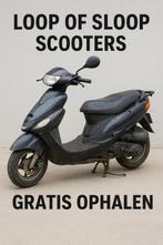 LOOP OF SLOOP SCOOTER’S GEVRAAGD WIJ HALEN GRATIS OP, Fietsen en Brommers, Ophalen of Verzenden, Zo goed als nieuw