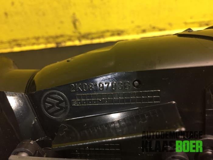 Luchtrooster Dashboard van een Volkswagen Caddy, Auto-onderdelen, Dashboard en Schakelaars, Gebruikt, 6 maanden garantie, 12 maanden garantie