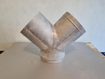 Y-stuk (broekstuk) voor spirobuis Ø200mm > LAATSTE WEKEN! < beschikbaar voor biedingen