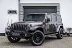 Jeep Wrangler Unlimited 4xe Sahara - Jeepz Edition, Auto's, Jeep, Automaat, Zwart, 4 cilinders, Cabriolet
