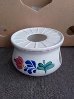 Boerenbont theelicht, Overige typen, Ophalen of Verzenden, Zo goed als nieuw, Aardewerk