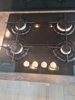 Mooi Indesit Gaskookplaat met Electronische Ontsteking, Witgoed en Apparatuur, Kookplaten, Ophalen, 4 kookzones, Zo goed als nieuw