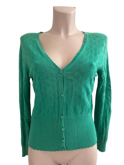 King Louie vest M, Kleding | Dames, Truien en Vesten, Zo goed als nieuw, Maat 38/40 (M), Groen, Ophalen of Verzenden