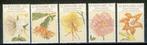 Suriname 237/41 Bloemen 1981 postfris, Postzegels en Munten, Postzegels | Suriname, Ophalen of Verzenden, Postfris