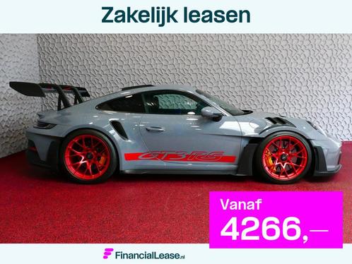 Porsche 911 Porsche 992 GT3 RS – Arctic Grey | Sammlerfahr, Auto's, Porsche, Bedrijf, Lease, Financial lease, ABS, Achteruitrijcamera