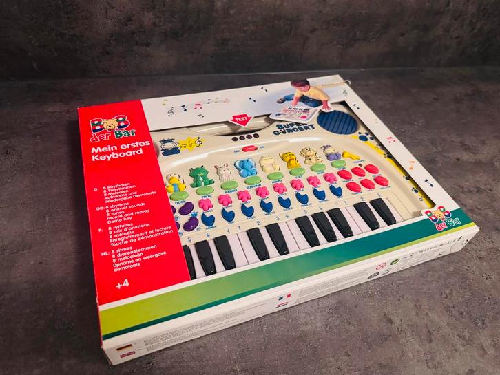 Bob der Bär Keyboard - Mein Erstes Keyboard Super Concert, Kinderen en Baby's, Speelgoed | Educatief en Creatief, Nieuw, Elektronica