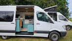 Nieuw Ingebouwde Sprinter Camperbus 137000 km 1e eigenaar, Caravans en Kamperen, Campers, Bedrijf, Buscamper of Camperbus, Mercedes-Benz