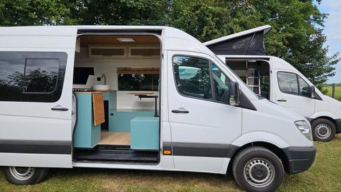 Nieuw Ingebouwde Sprinter Camperbus 137000 km 1e eigenaar, Caravans en Kamperen, Campers, Bedrijf, Buscamper of Camperbus, Mercedes-Benz