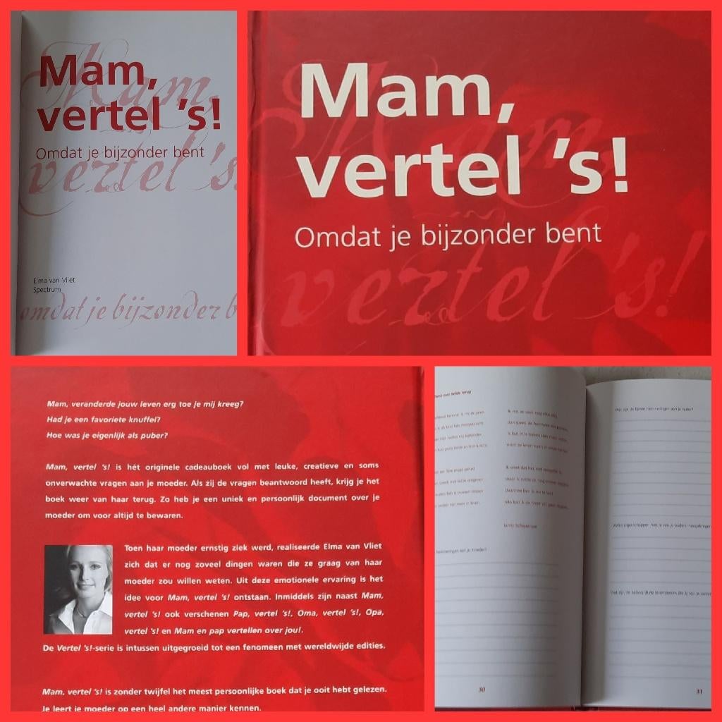 Mam vertel 's! - Elma van Vliet **cadeautip**, Ophalen of Verzenden, Nieuw, Overige onderwerpen