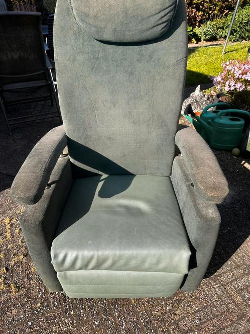 elektrische sta-op stoel, Huis en Inrichting, Stoelen, Zo goed als nieuw, Eén, Kunststof, Metaal, Stof, Overige kleuren, Ophalen