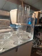 Diverse vazen, Ophalen, Overige kleuren, Minder dan 50 cm, Glas