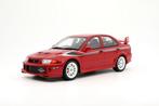 MITSUBISHI LANCER EVO VI MAKINEN ROOD 1999 1/18 OTTO OT422, Hobby en Vrije tijd, Modelauto's | 1:18, Verzenden, Nieuw, Auto, OttOMobile