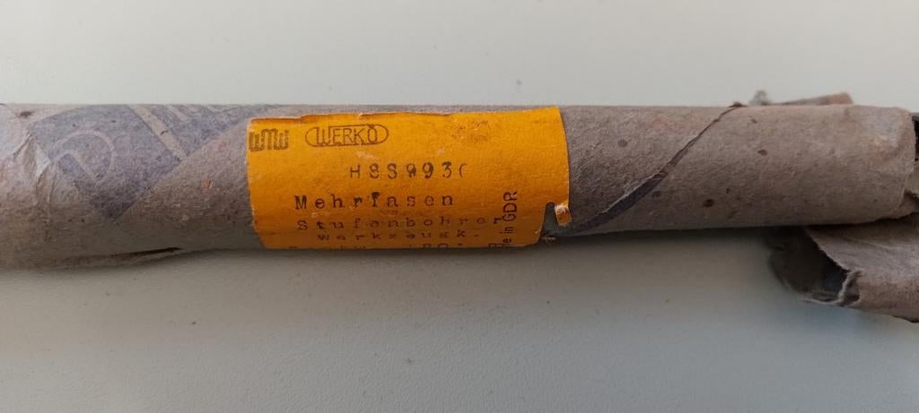 Stappenboor uit GDR. 20.0/11.8, .., ., Gdr, Nieuw