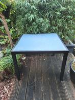 Tuintafel, Tuin en Terras, Tuintafels, Ophalen, Gebruikt, Vierkant, Metaal